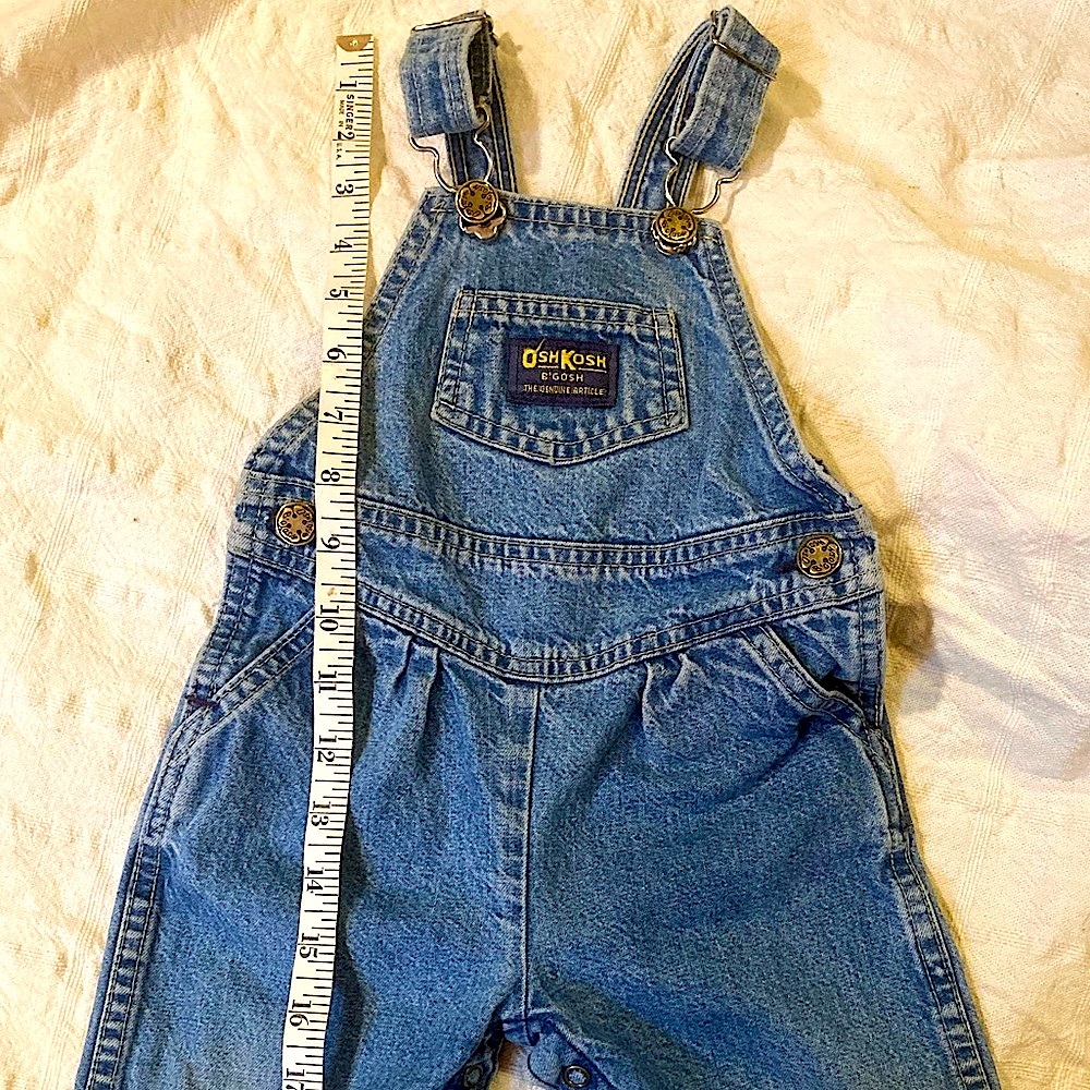 Vintage OshKosh B’Gosh Vestbak Denim Overalls